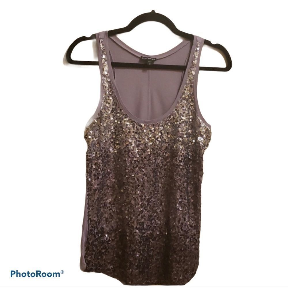 EXPRESS Sequin Tank